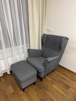 Prodám křeslo s podnožkou