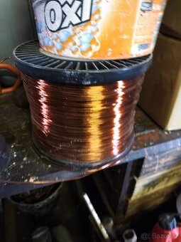 Měděný drát lakovaný, EN 60317-13, 1,6 Cu HC2S