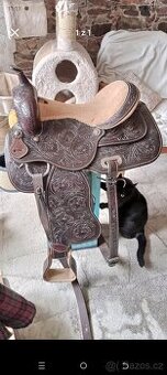 Westernové sedlo - 1