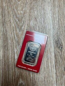 20g stříbrný slitek (999/1000) Argor Heraeus