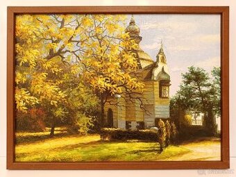 Obraz Alexandr Iljuščenko, Hanavský pavilon, olej 42x57