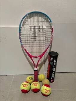 Dětská tenisová raketa Tregare včetně míčků