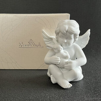Rosenthal Soška Anděl se zajíčkem 10.5 cm