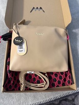 ✨ NOVÁ béžová kabelka WUCH v dárkovém balení – doručení do V