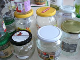 Zavařovací sklenice   -  cca 20 ks