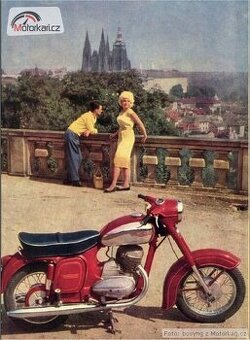 Jawa 350 360 s TP a Špz