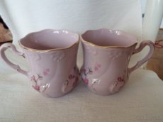 Prodám hrnečky z růžového porcelánu