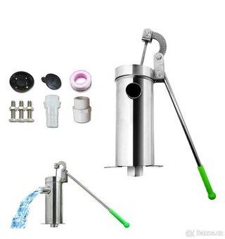 Vodní čerpadlo 8m/26,3ft z nerezové oceli ručni čerpadlo