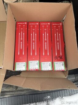 Vruty do betonu s hmoždinkou