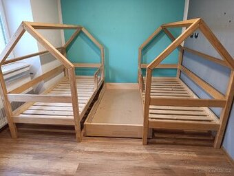 Postel Benlemi o rozmerech 90x200 cm