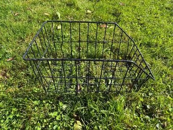 Košík na zadní nosič velký černý