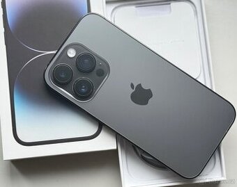 iPhone 14 Pro Space Black BATERIE 100% TOP