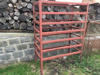 Kovový regál - vysoká nosnost