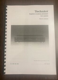Technics SH-GE90 Manual