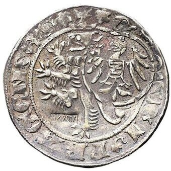 Jan I. Lucemburský, Ag novoražba PG s kontramarkou Znojma