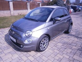 FIAT 500C HYBRID 2020 ŠEDÁ METAL MANUÁL