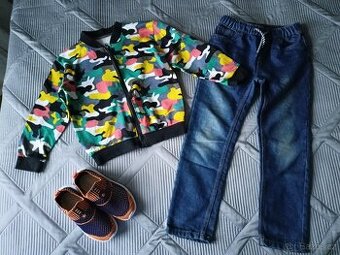 Set 3v1 pro chlapce, vel.122 (7 let)