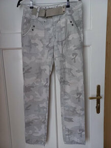 Plátěné kalhoty G-star, vel. 27/34, béžové