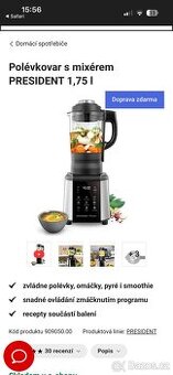 Polévkovar, mixer Tescoma