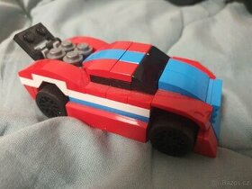Lego hasičské vozidlo a další malé vozidla