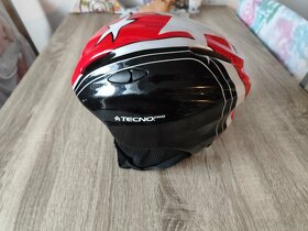 Pěkná lyžařská helma TECHNO S/M 50-54cm - 1