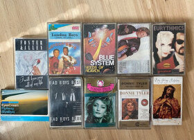 Audio kazety Zahraniční pop 90.léta (10ks)