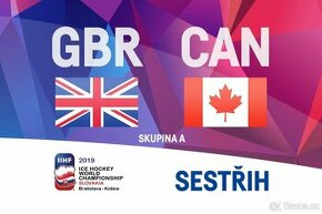 Velká Británie - Kanada MS v hokeji IIHF