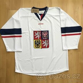 Nový dres české hokejové reprezentace - bílý