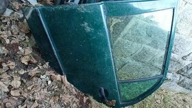 Zadní dveře fabia 1 hatchback zelené