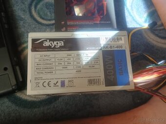 Prodám počítačový zdroj 400W akyga