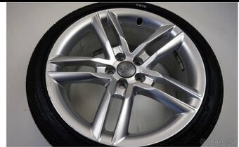 originál alu AUDI  18"  ET47 s pneu 245/40 Y XL R18