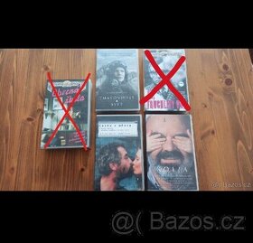 VHS originál kazety - různé tituly - 1