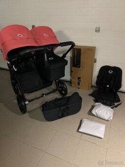 Bugaboo Donkey 5 Duo sunrise red