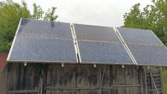 Komponenty malé FV elektrárny 2225wp