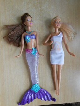 Panenky BARBIE - 2x MATTEL - zachovalé , cena celkem