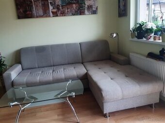 Daruji rozkládací rohovou sedací soupravu - 1