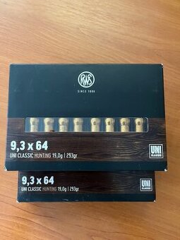 Prodám náboje 9,3x64RWS