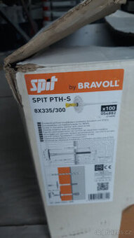 Hmoždinka šroubovací Bravoll PTH-S 335 mm - 27ks