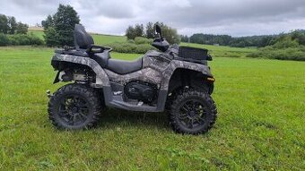 CF MOTO X850 dlouhá, 12/2023, nová CZ, 3000 km, bílé SPZ