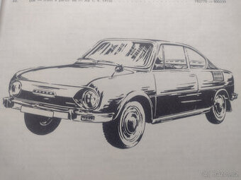 ŠKODA 110 R, (ERKO), KATALOGY ND, 1970 A 1971-1972 A 1974-75