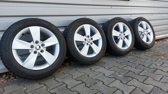 Alu kola 5x100 r15 originál škoda fabia III