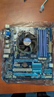 Základní deska + CPU + RAM (H77M-D3H+i7 3770+8GB D3 1333)