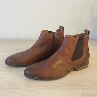 Tommy Hilfiger kotníčkové boty vel. 43, zkoušené