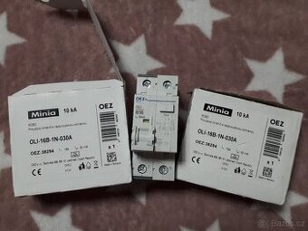Proudové chrániče OEZ s jištěním