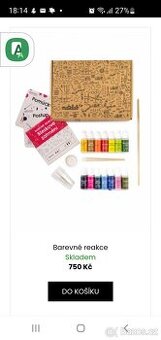 Matelab Barevné reakce  chemicka sada