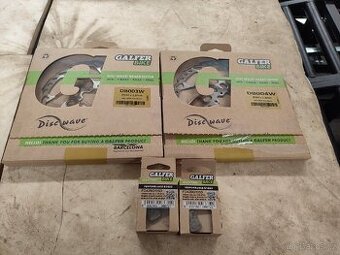 Brzdový kotouče, destičky Shimano Sm-rt 66-M