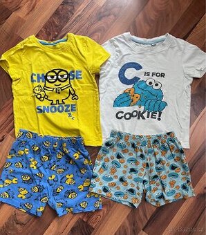 Dětská letní pyžama vel. 110/116
