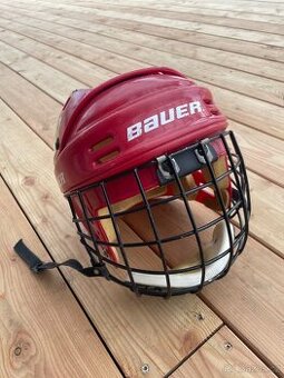 Hokejová / lakrosová helma Bauer, vel. L