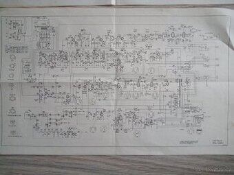 Retro plánky příručky od televize TESLA A KAROLÍNA