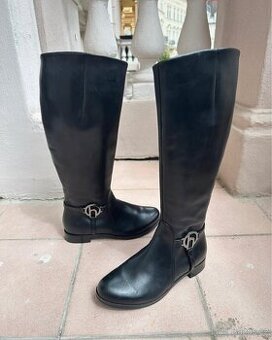 Kožené kozačky Högl